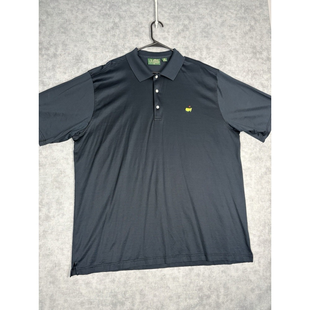 Vintage Amen Corner Masters Polo Shirt XXL Pima Cotton Hong Kong Golf Augusta